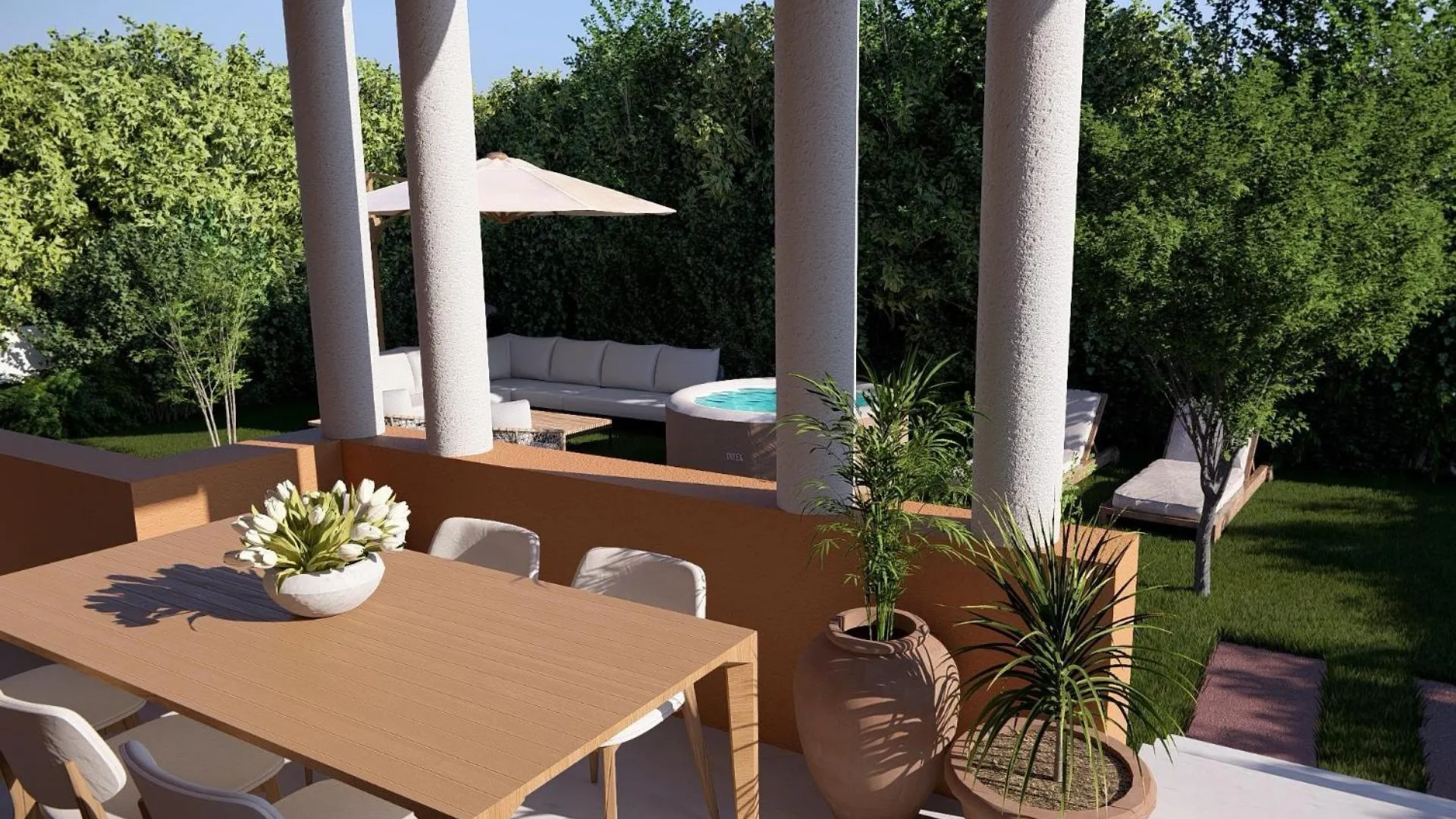 Luna Serene Garden Home - Jacuzzi Zadar 0*,