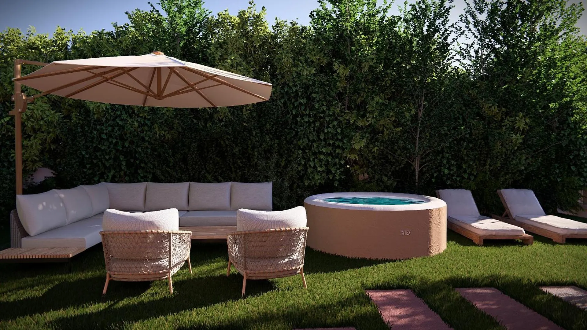 Luna Serene Garden Home - Jacuzzi & Gym Zadar